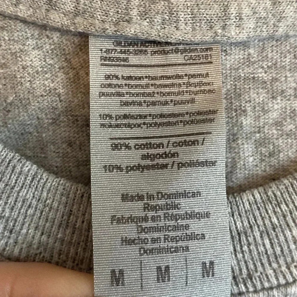 Holiday Meltdown T Shirt Men's Size M Christmas Snowman grey - Picture 3 of 4